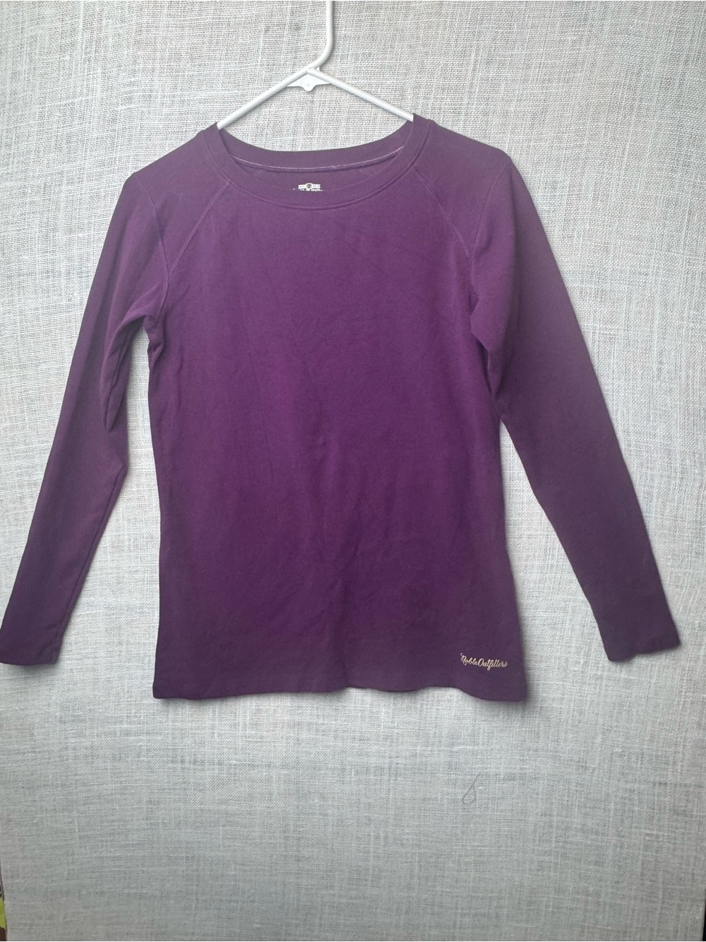 Girls' Long Sleeve Crew Neck Tee - Purple